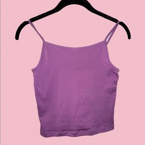 Purple tank